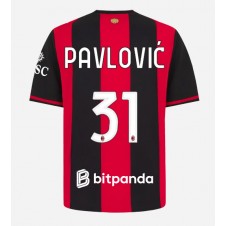 AC Milan Strahinja Pavlovic #31 Hemmatröja 2026-27 Korta ärmar